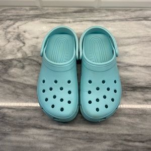 Ice Blue Women’s Crocs
